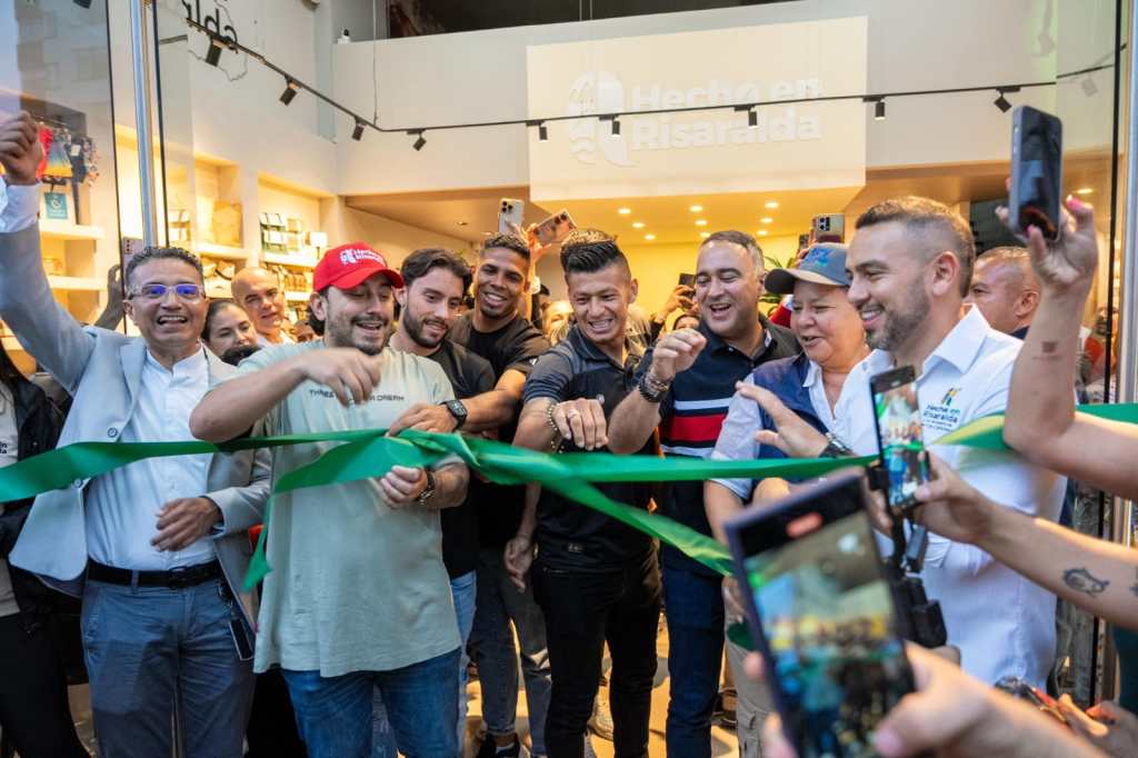 Gobernador inauguró la tienda Hecho en Risaralda, para impulsar a emprendedores locales al mercado&nbsp;global